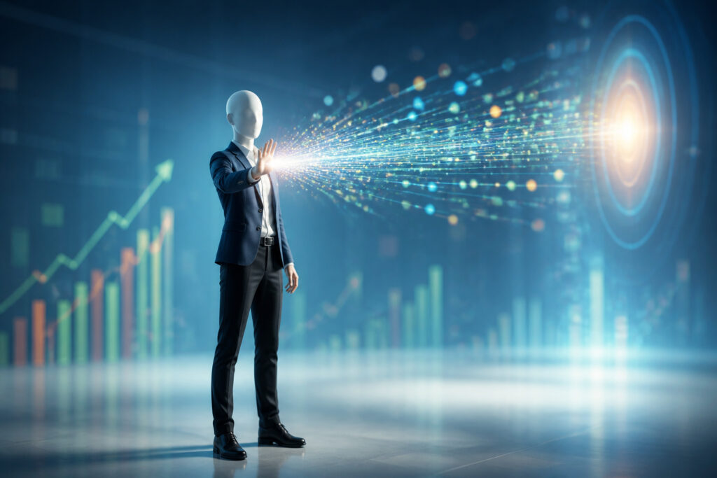Projection de donnees et croissance strategique