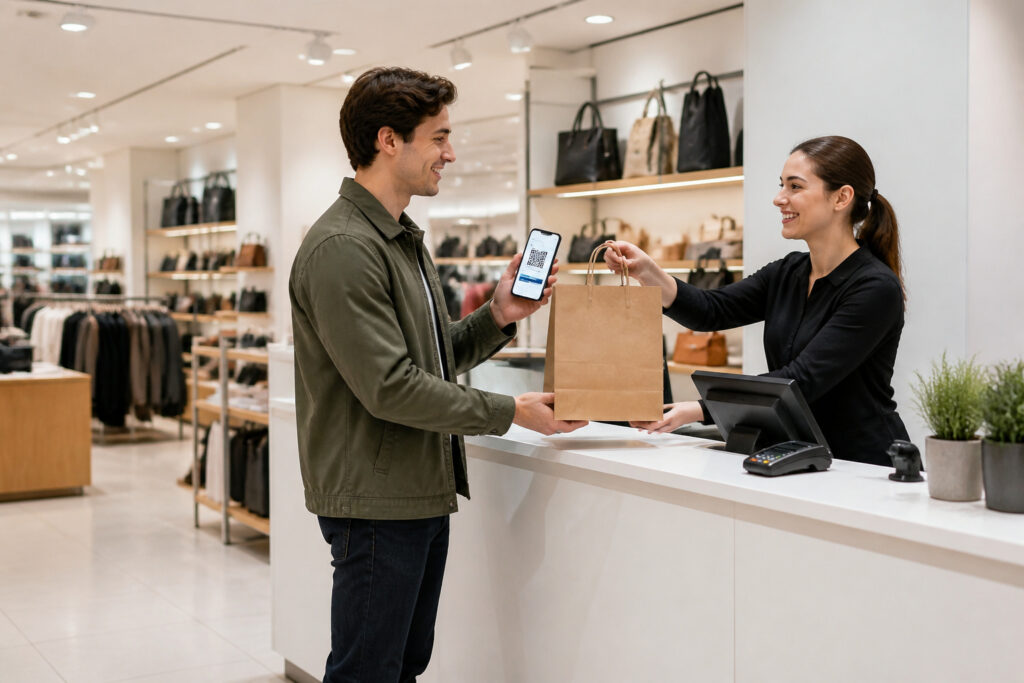 Retrait click and collect rapide et simple
