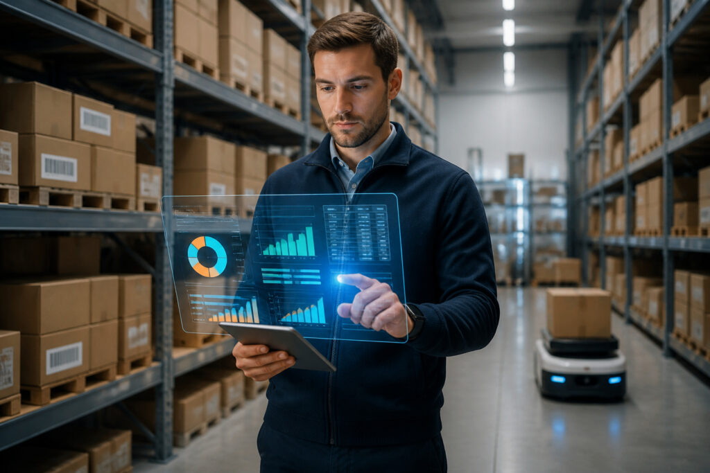 Gestion dentrepot futuriste