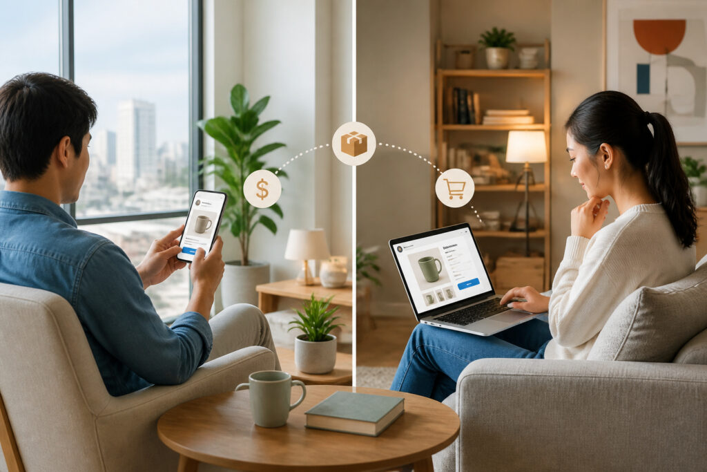 Achat et vente en ligne simplifies